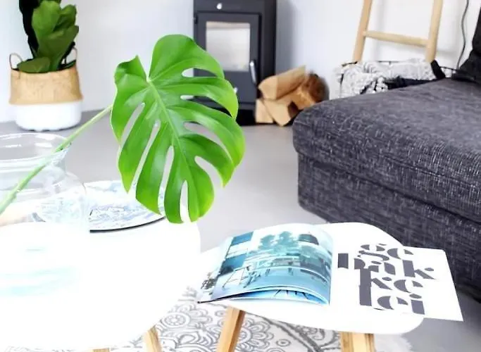 Cozy With Wood Stove And Veranda Semesterbostad